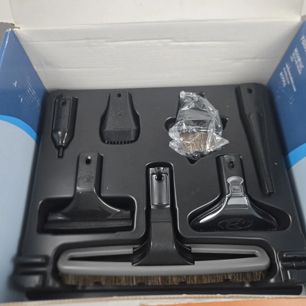 Genuine Rainbow SRX Attachments Box & Tray Set w Electric Hose & Wands NWOB